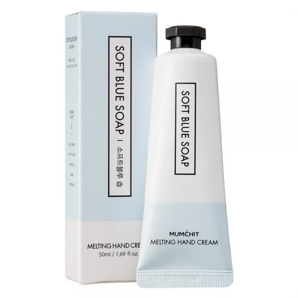멈칫 멜팅 핸드크림 소프트블루 솝, 50ml, 1개