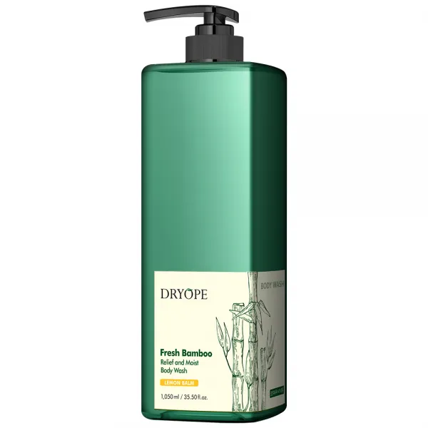드리오페 프레시 밤부 릴리프 앤 모이스트 바디워시 레몬밤향 1050ml 1개