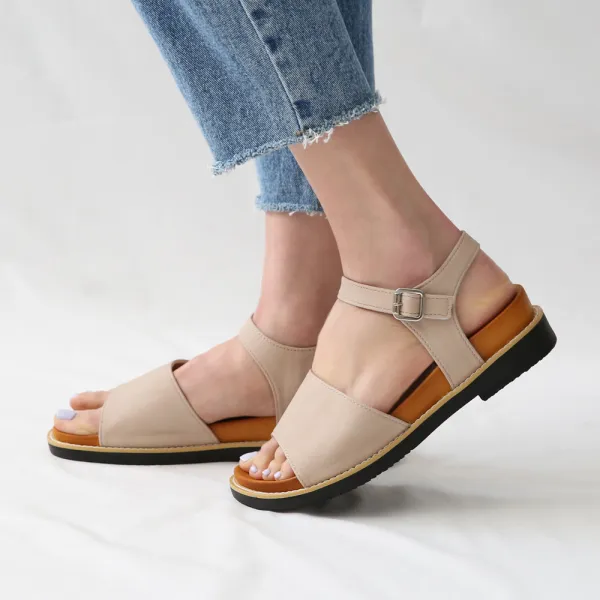 단골언니 여성용 식스틴 베이직 스트랩 샌들