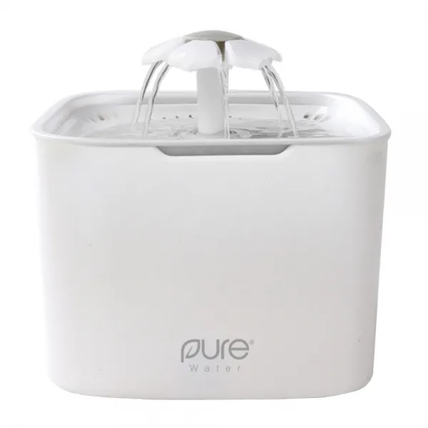 퓨어워터 고양이 정수기 2L, 화이트, 1개