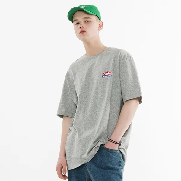 플루크 남녀공용 마운틴 선셋 반팔 티셔츠 Fst118