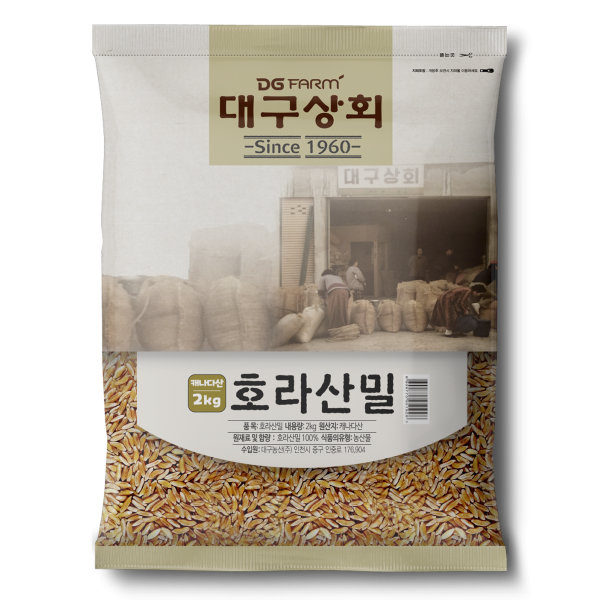 대구상회 호라산밀, 1개, 2kg