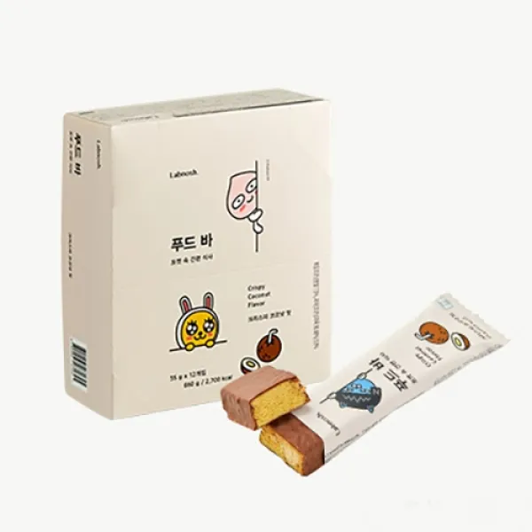 랩노쉬 푸드바 크리스피 코코넛 맛 55g 12개입