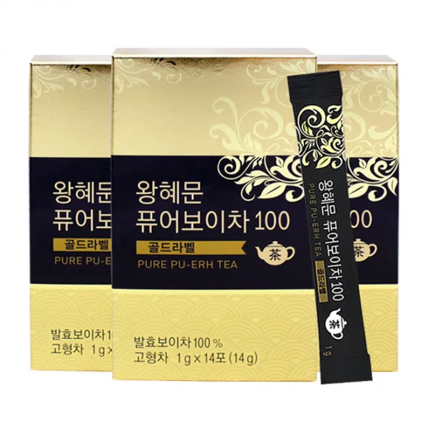 왕혜문 퓨어 보이차 100, 1g, 42개