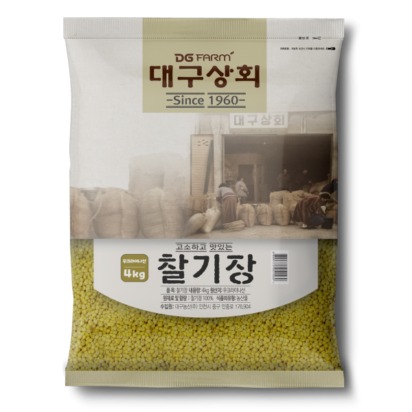대구상회 고소한 찰기장, 4kg, 1개