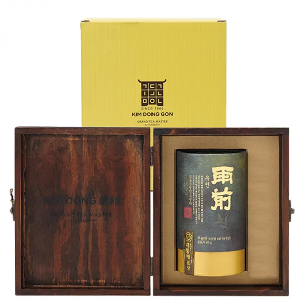 쌍계명차 우전 녹차 Premium Tea 선물세트 + 쇼핑백, 60g, 1개