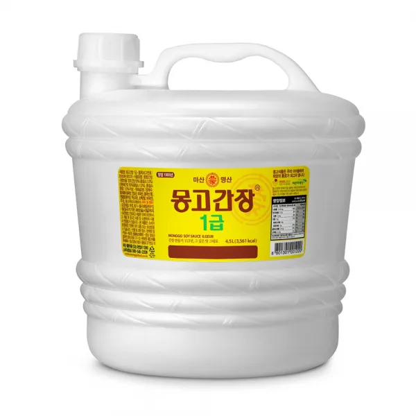 [몽고식품] 1급간장, 4.5L, 1개