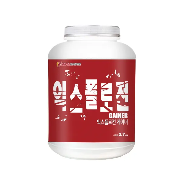슈퍼게이너 익스플로전 게이너 프로틴 3.7kg 1개