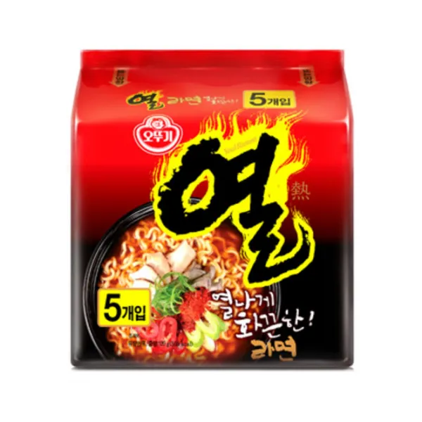 오뚜기 열라면 120g 5개