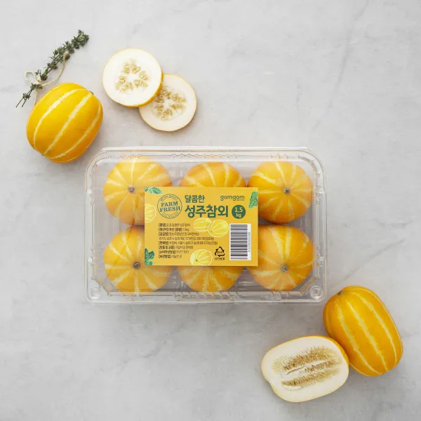 곰곰 당도선별 성주참외, 1.5kg, 1팩