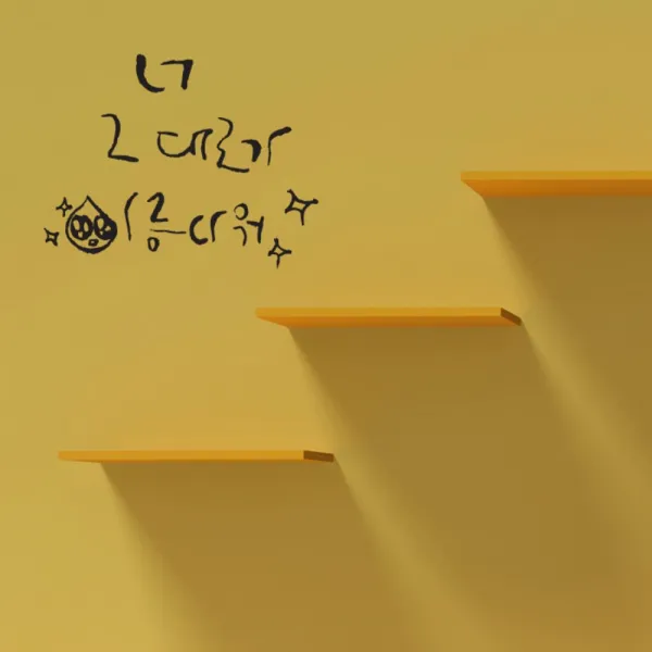 원에이엠 캘리그라피 포인트스티커 너 그대로가 진회
