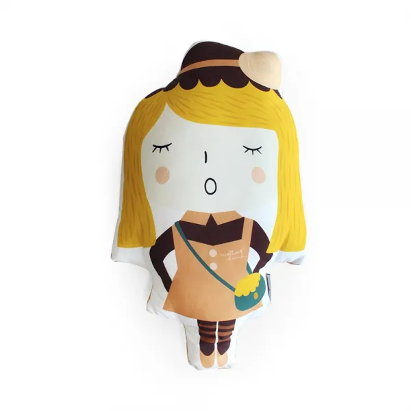 말랑루나 댄&고니 베개쿠션 (솜포함), 고니