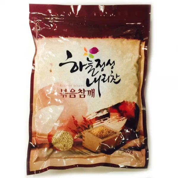 하늘정성내리찬 볶음참깨(인도산), 500g, 1팩