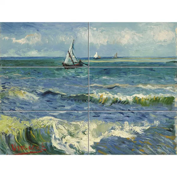 빈센트 반 고흐 Seascape near Les Saintes Maries de la Mer Landscape-480, 6장