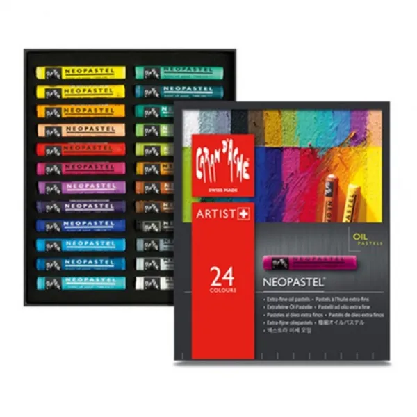 까렌다쉬 아티스트 네오파스텔 Oil, 24색