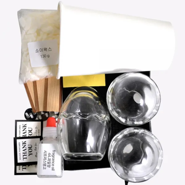 케이지 캔들KIT 애그용기 과일향, 44 시트러스탱고, 50ml, 1세트