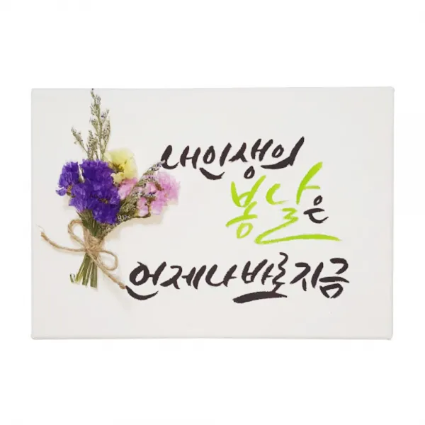 다예 내 인생의 봄날은 언제나 바로 지금 드라이플라워, 1개