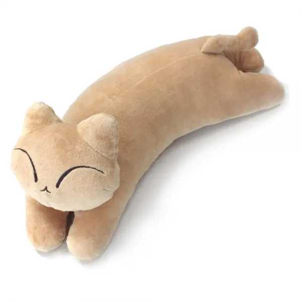 애니나라 헬로캣 힐링 슬리핑필로우 나루 베이지