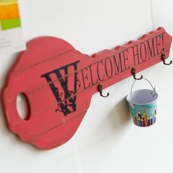 후크믹스 키 우드걸이GZWO202, 레드