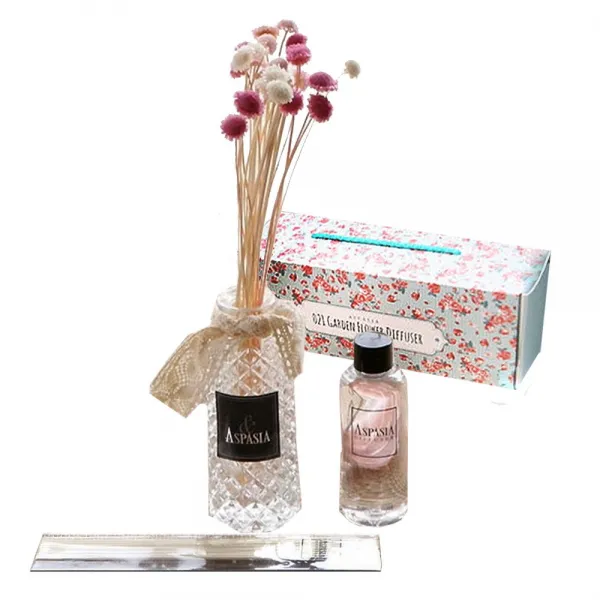 아스파시아 프리저브드 소행성B612 디퓨저세트, 그린티시트러스 용액 100ml + 13p, 1세트