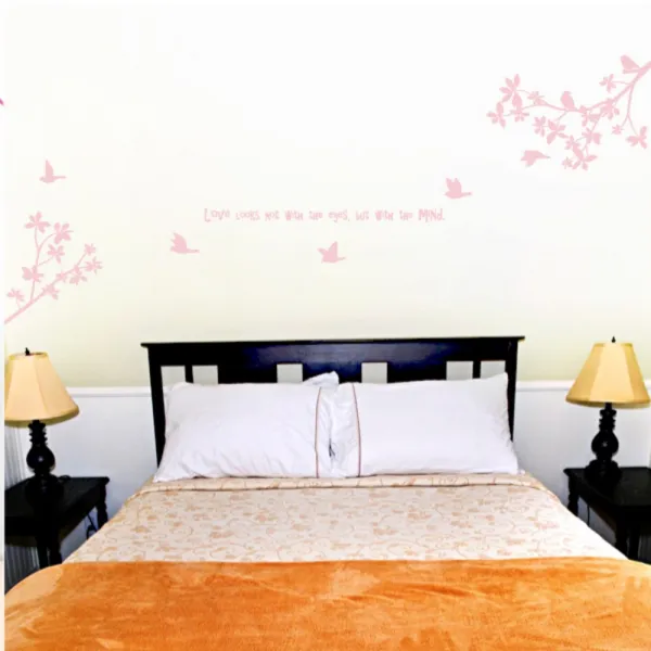 홈코디 사랑은바람결을 타고 포인트 스티커, 연핑크