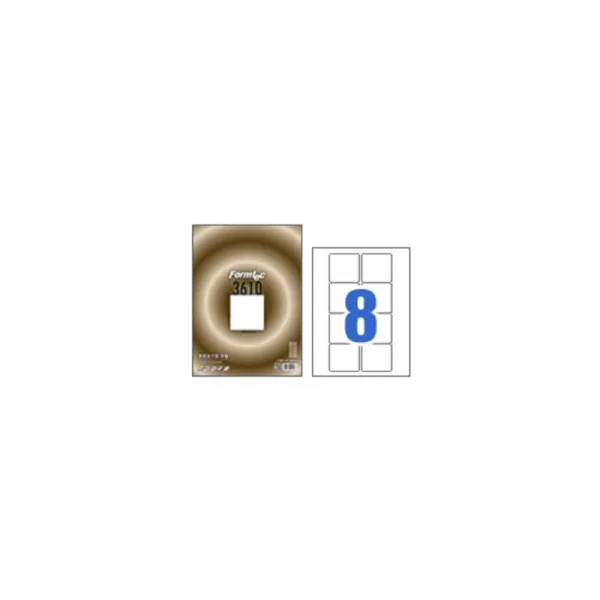 한국폼텍 폼텍 LQ-3610 레이저/잉크젯 라벨 20매, 1개