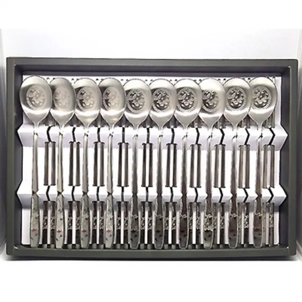 테이블아트 십장생 학 수저선물 10인세트, 20p (숟가락 10p, 젓가락 10p), 1세트