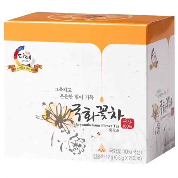 다예 국화꽃차 티백, 12g