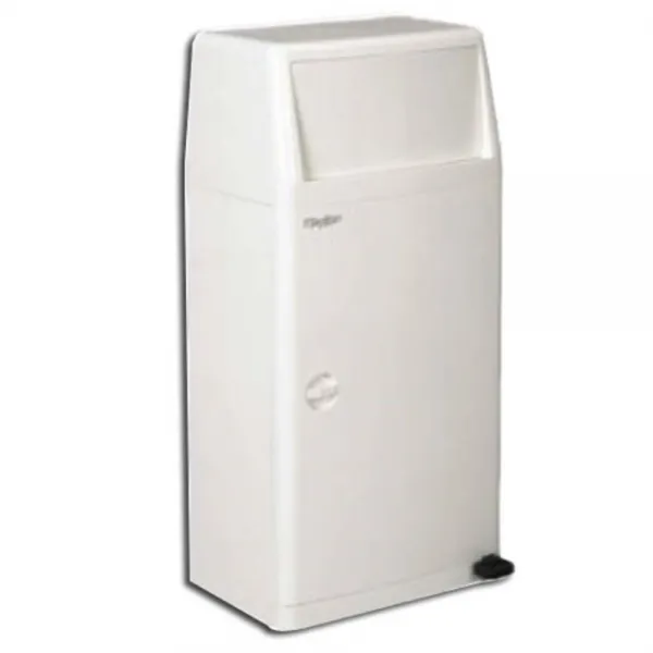 매직캔 휴지통M400SW 53L 공공용, 화이트, 1개