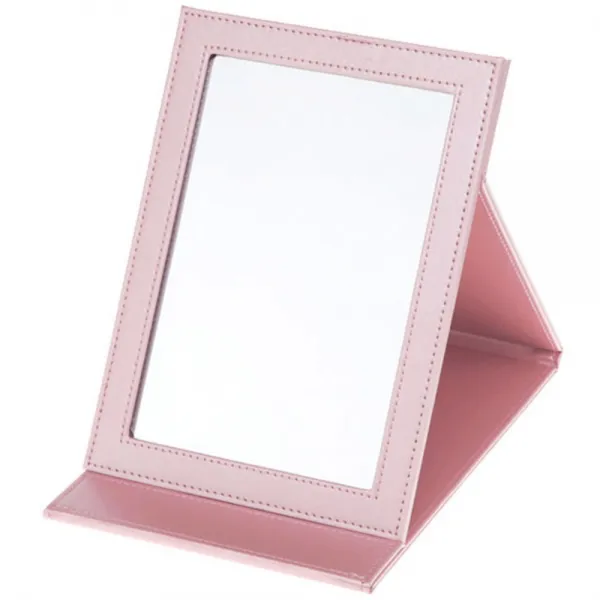 유일아트 PU접이식거울, 핑크
