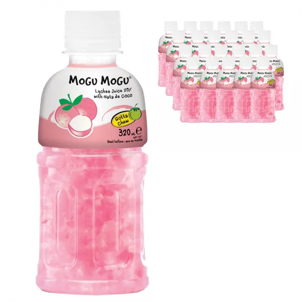 모구모구 과채음료 리치맛, 320ml, 24개