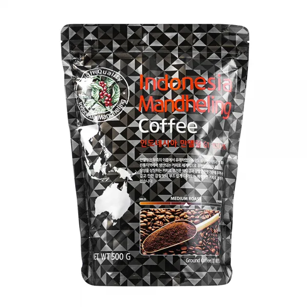 코델리 인도네시아 만델링 분쇄커피, 원두, 500g