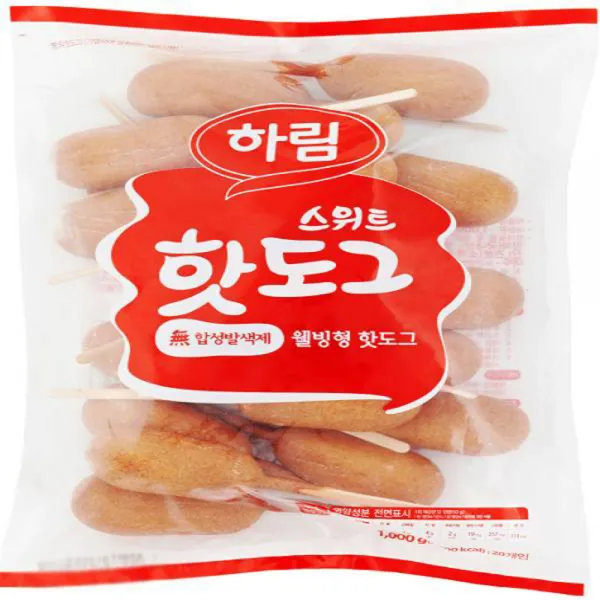 하림 스위트핫도그 1kg 1개