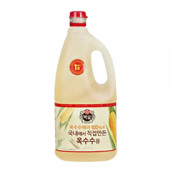 백설 옥수수유, 1.8L, 1개