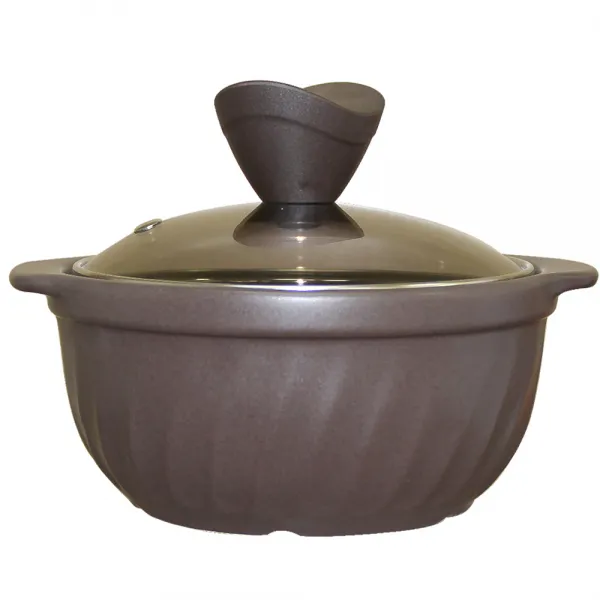 네오셰프 유리뚜껑 내열 뚝배기, 윗지름 16cm, 높이 7.4cm