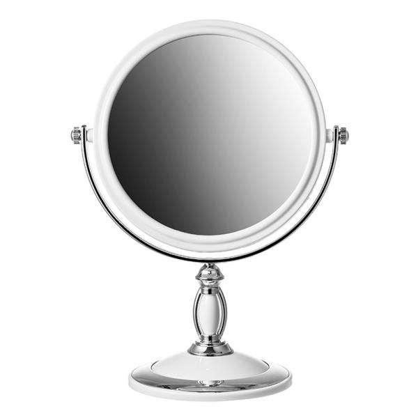 미성메탈 고급스텐드원형거울D형 1 x 2배 22.5cm, 1개