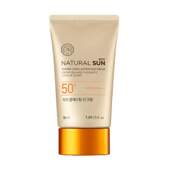 더페이스샵 내추럴선 에코 파워 롱래스팅 선크림 Spf50+ 50ml 1개
