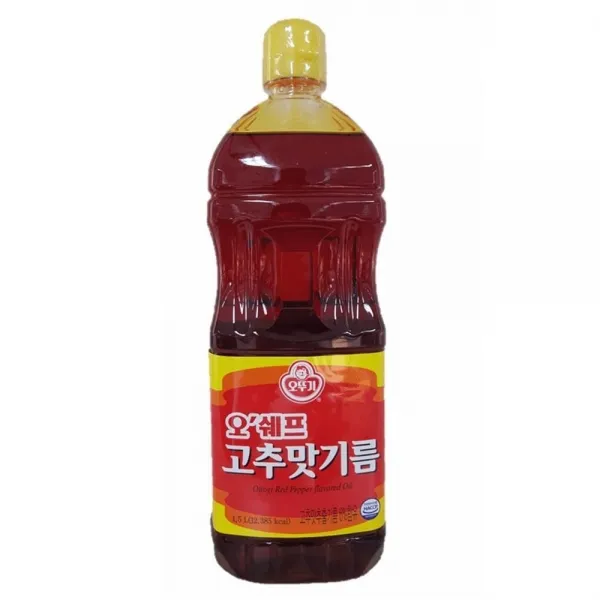 오쉐프 고추맛기름, 1.5L, 1개