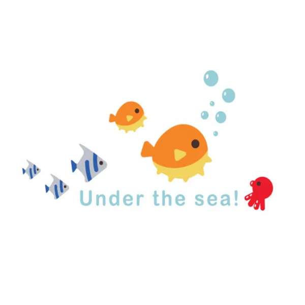 잇스틱스 Pongca Under the sea 데코스티커, C