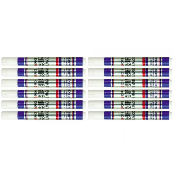 동아 유성매직 슬림 Blue 12개입