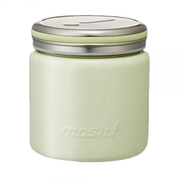 모슈 보온보냉 푸드자 1단 죽통, MINT, 300ml