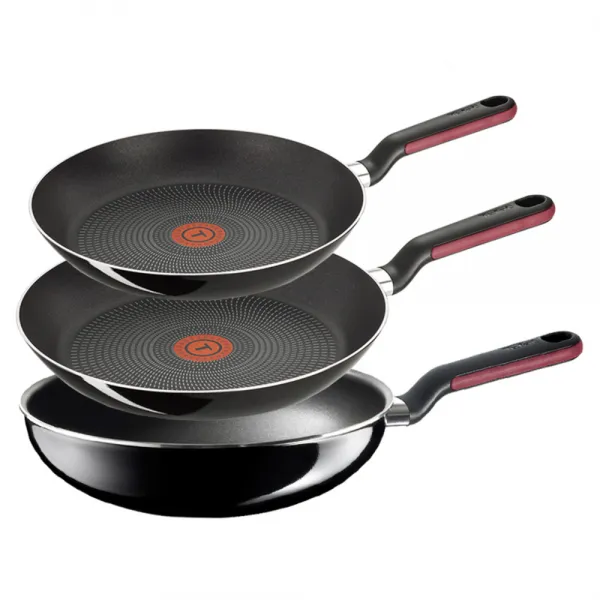 테팔 세라믹 소프트 프라이팬 24cm+28cm+멀티팬 28cm 세트, 1세트