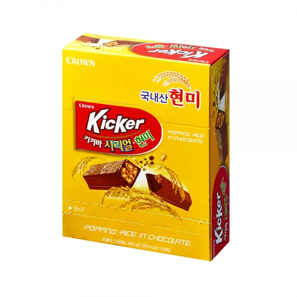 크라운 키커바 씨리얼 28g 15개입