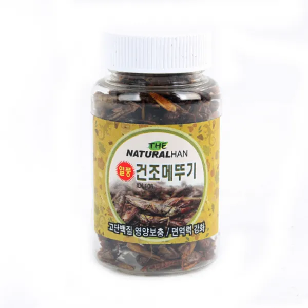 더내츄럴한 건조 메뚜기 소, 25g, 1개