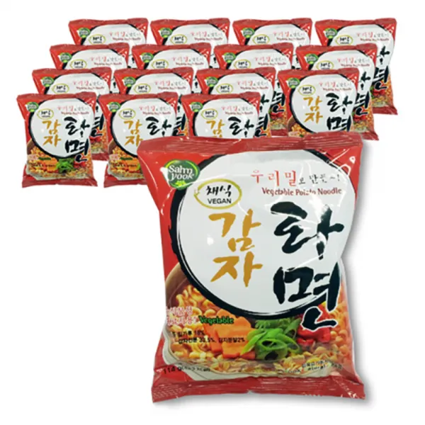 삼육 우리밀 감자라면, 16개입