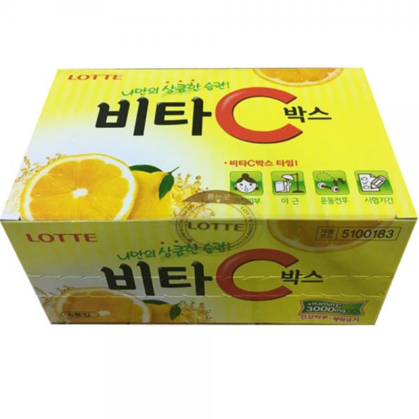 롯데제과 비타C박스, 65g, 6개입