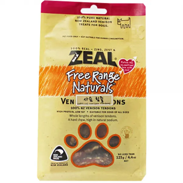 Zeal 애견 수제간식 사슴힘줄 125g 1개