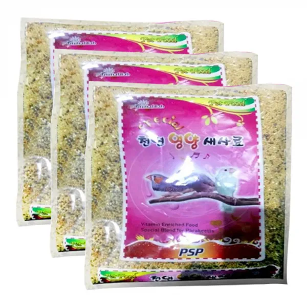 부산사료 천연 영양 새모이, 600g, 3개입