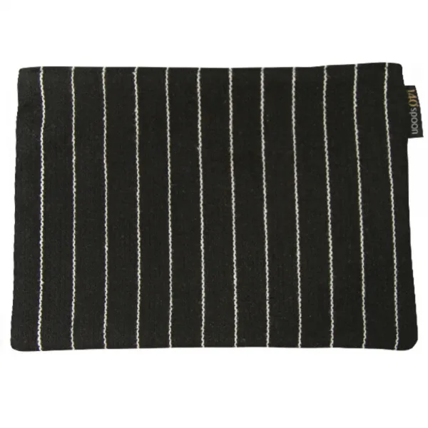 140스푼 Cozy Black 패브릭 파우치 Large, 1개
