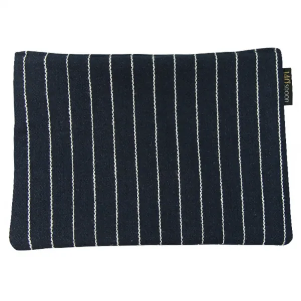 140스푼 Cozy Navy 패브릭 파우치 Large, 1개